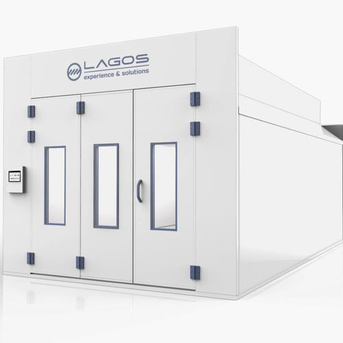 Cabine de pintura fechada - Euro - Equipos Lagos - para veículos