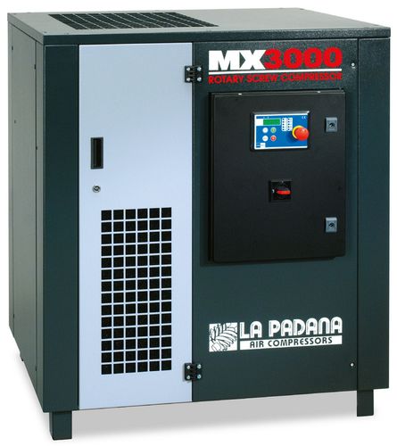Compressor de parafuso - MX 2200, 3000 - La Padana Air Compressors - rotativo / de ar / com motor elétrico