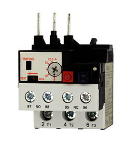 Relé de proteção térmico - RHU & RHN Series - TECO ELECTRIC & MACHINERY Co., Ltd. - trifásico / para motor elétrico / para montagem em contator