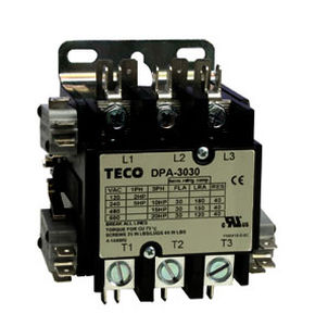 Contator de potência - DPA Series - TECO ELECTRIC & MACHINERY Co., Ltd. - monofásico / trifásico