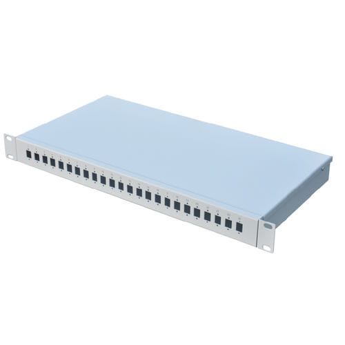 Rack 19" - ODF-19-1U-C - DLL Partners - de distribuição / compacto / para cartão eletrônico
