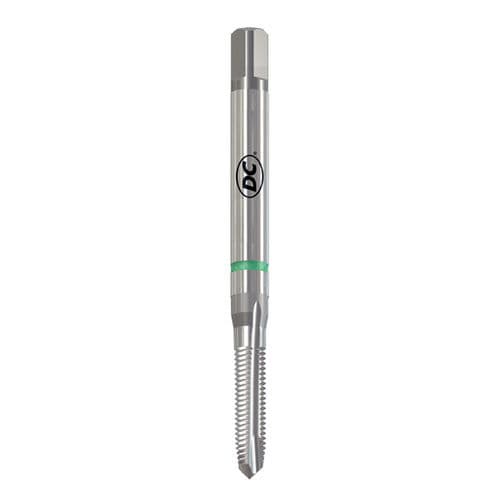 Macho de rosquear para máquina para furos passantes - SA320-4 - DC SWISS SA - monobloco / com canais retos / HSSE-PM