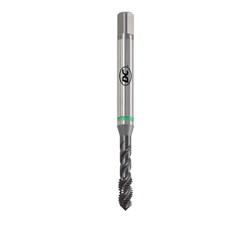 Macho de rosquear para máquina para furos cegos - S370VX-3 - DC SWISS SA - monobloco / com canais helicoidais / HSSE-PM