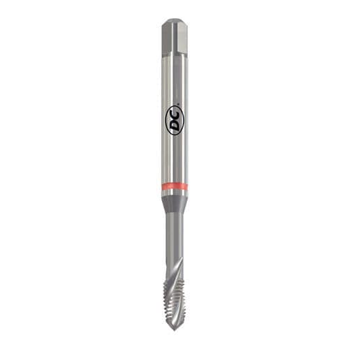 Macho de rosquear para máquina para furos cegos - H350-3 - DC SWISS SA - monobloco / com canais helicoidais / HSSE-PM