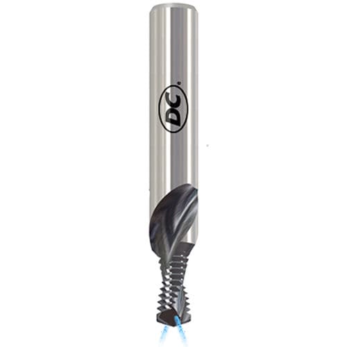Fresa para rosquear - BGF6760VS - DC SWISS SA - inteiriça / para furação / revestida