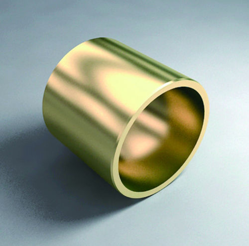 Mancal liso cilíndrico - IB08 series - IDEAL BEARING INC. - de bronze de alumínio / autolubrificante / resistente a altas temperaturas