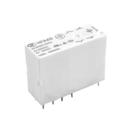 Relé eletromecânico CC - HFA4G - Xiamen Hongfa Electroacoustic Co.,Ltd. - miniatura / para circuitos impressos / IEC