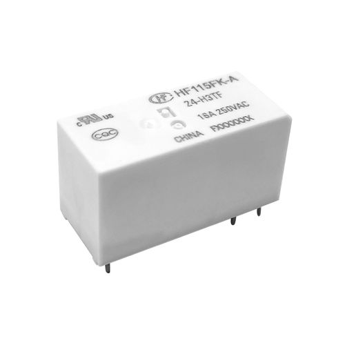 Relé eletromecânico CA - HF115FK-A - Xiamen Hongfa Electroacoustic Co.,Ltd. - 1 NA / 2 NA / miniatura
