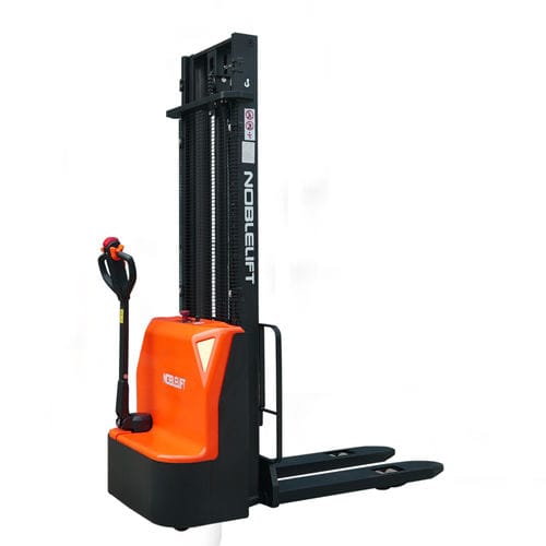 Empilhadeira patolada elétrica - PSE L-C series - Noblelift Intelligent Equipment Co., Ltd. - com operador a pé / 12 V / para aplicações industriais