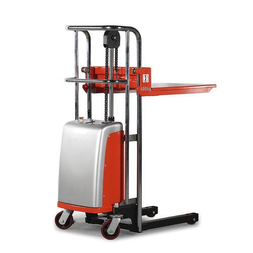 Empilhadeira patolada com plataforma - PS EPS series - Noblelift Intelligent Equipment Co., Ltd. - elétrica / manual / com operador a pé