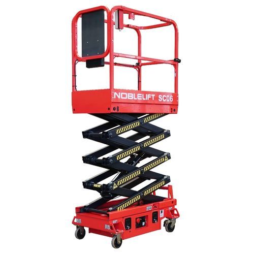 Plataforma elevatória tipo tesoura móvel - SC0 series - Noblelift Intelligent Equipment Co., Ltd. - elétrica / para ambientes internos e externos / compacta