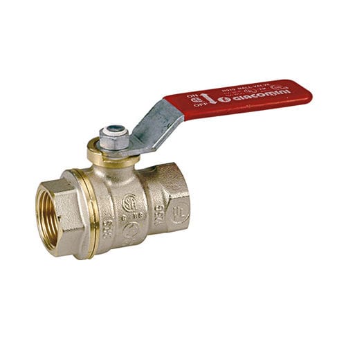 Válvula de esfera - R910 series - Giacomini - de alavanca / para água / para vapor