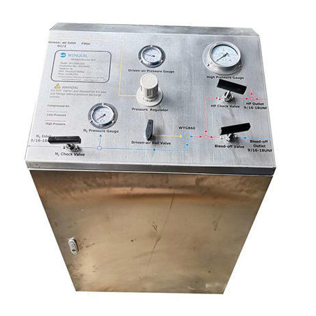 Amplificador de pressão de pistão - Wingoil - de nitrogênio / de ar comprimido