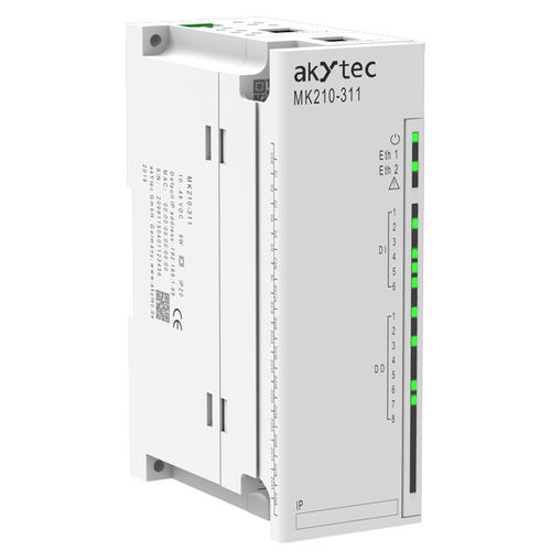Módulo E/S digital - MK210 DI+DO series - akYtec GmbH - Ethernet / Modbus TCP / USB