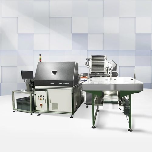 Sistema de marcação a laser UV - HANS1500D - Han's Laser Technology Co., Ltd - automático / de processo / para a indústria alimentícia