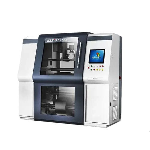 Máquina de marcação a laser - HANS600D - Han's Laser Technology Co., Ltd - para plásticos / de embutir / para a indústria alimentícia