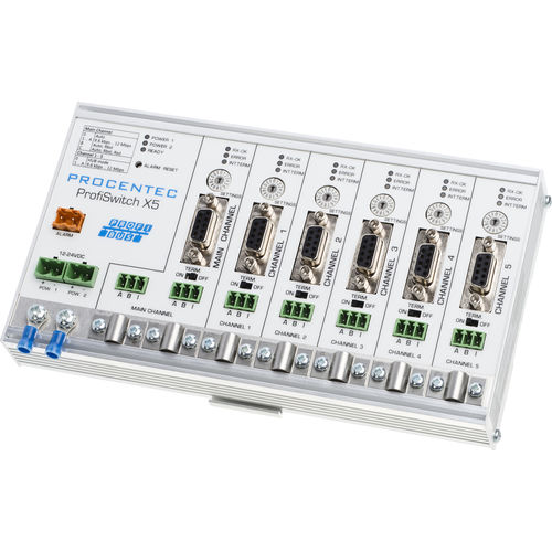 Repetidor de comunicação - 17030X - PROCENTEC - de redes / PROFIBUS / por transmissão