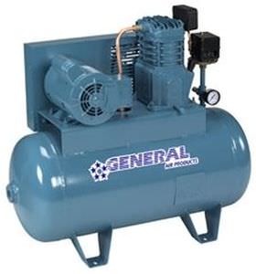 Compressor de pistão - LT series - General Air Products - de ar / com motor elétrico / estacionário