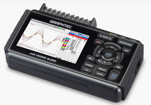 Registrador de dados universal - GL220 - Graphtec - com display LCD / multi-funções / multicanais