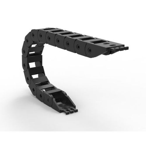 Esteira porta-cabos aberta - 250L - Brevetti Stendalto - em nylon / leve / autoportante