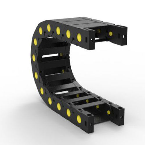 Esteira porta-cabos com fechamento/abertura - 300A - Brevetti Stendalto - em nylon / autoportante