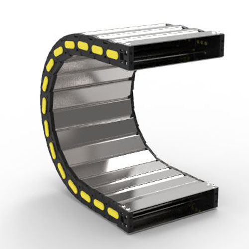 Esteira porta-cabos com fechamento/abertura - 306CU - Brevetti Stendalto - em nylon / com tampa / autoportante