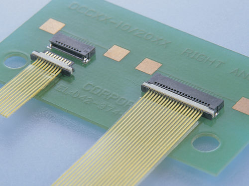 Conector cabo-placa - DCC series - KEL CORPORATION - coaxial / PCB / retangular