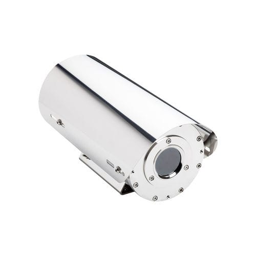Caixa de montagem para câmera - EX129IR-SW-C2L/230 - TELEA TECNOVISION SRL - cilíndrica / em aço inoxidável / ATEX