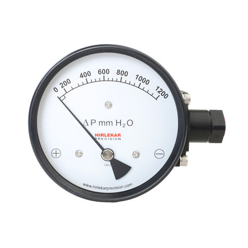 Manômetro diferencial - 300 DGC - Hirlekar Precision Instruments, Pune - com mostrador analógico / flangeado / NPT 1/4