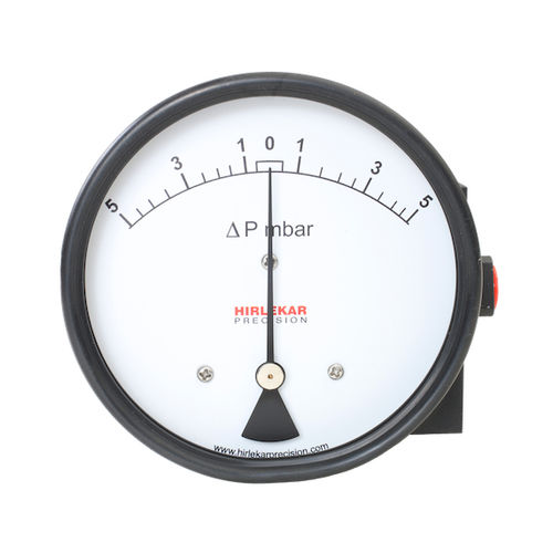 Manômetro diferencial - CZ 400 DGC - Hirlekar Precision Instruments, Pune - com mostrador analógico / flangeado / NPT 1/4