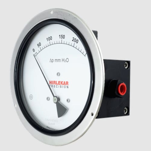 Manômetro diferencial - 400 DGC - Hirlekar Precision Instruments, Pune - com mostrador analógico / flangeado / NPT 1/4