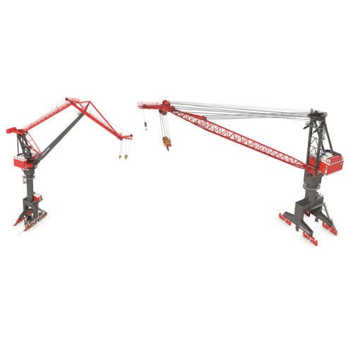 Guindaste com lança - Konecranes - móvel / para obras / de movimentação