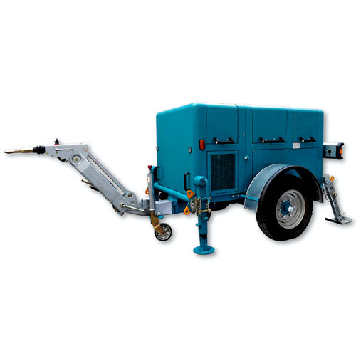 Guincho hidráulico - VM 4000 SLD - Volta macchine - com motor de combustão