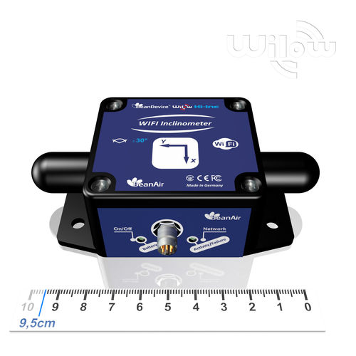 Sensor de inclinação de 2 eixos - BeanDevice® WILOW® HI-INC - BeanAir GmbH - digital / MEMS / sem fio