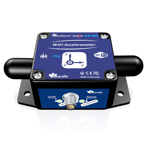 Acelerômetro de 3 eixos - BeanDevice WILOW AX-3D - BeanAir GmbH - MEMS / robusto / miniatura