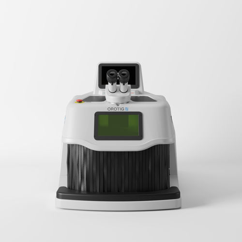Máquina estacionária de solda a laser Nd-YAG - Revo X series - Orotig S.p.A. - automática / de bancada / 230 V monofásica