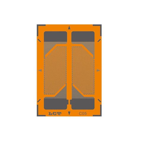 Extensômetro de cisalhamento biaxial de duas grades - CF350-3HA-A(XX)C## - Xiamen Loadcell Technology Co.,Ltd. - de alta precisão / medição de força / para análise de limitações
