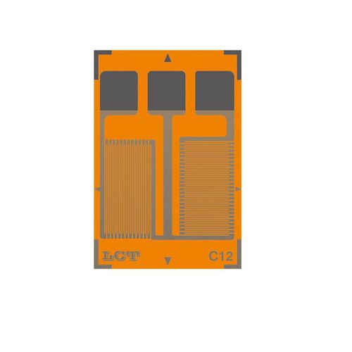 Extensômetro resistivo - CF350-2BB-B(XX)C## - Xiamen Loadcell Technology Co.,Ltd. - biaxial de duas grades / do tipo roseta / de alta precisão