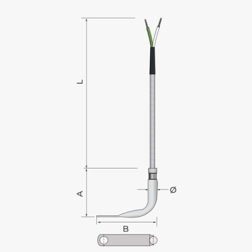 Sonda de temperatura RTD - MODELO 312 - MESEL S.L - Pt100 / Pt1000 / termopar tipo J