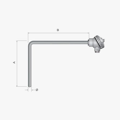 Sonda de temperatura RTD - MODELO 611 - MESEL S.L - Pt100 / Pt1000 / termopar tipo J