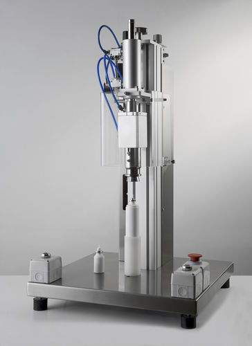 Recravadeira de frascos - IC Filling Systems LTD - semiautomática / pneumática / de alimentação manual