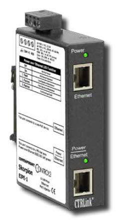 Fonte de alimentação elétrica para trilho DIN - EIPE - Contemporary Control Systems - CA/CC / Power over Ethernet / redundante