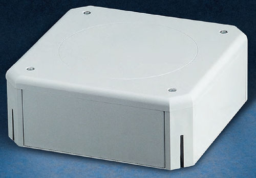 Caixa de passagem elétrica de sobrepor - CANALPLAST - resistente ao fogo / de PVC / em ABS