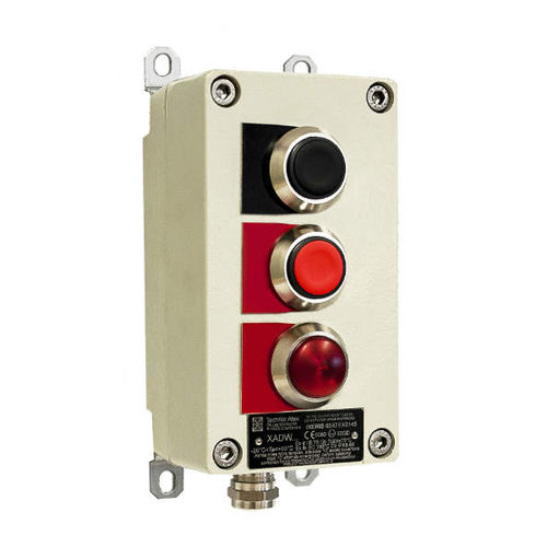 Botoeira endurecida - XADW series - Ex-Tech - de 2 botões / IP65 / IP66