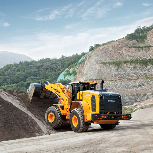 Carregadeira de rodas - HL975 - HYUNDAI HEAYY INDUSTRIES - articulada / para obras / de movimentação