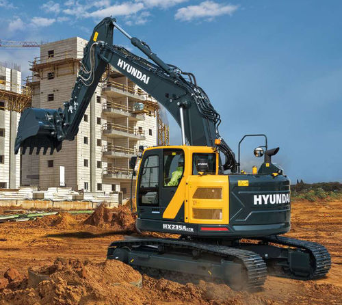 Escavadeira de médio porte - HX235ALCR - HYUNDAI HEAYY INDUSTRIES - de esteiras / a diesel / compacta