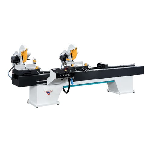 Máquina de corte de duas cabeças para PVC - KD 402 S  - YILMAZ MACHINE - para alumínio / para madeira / para perfis
