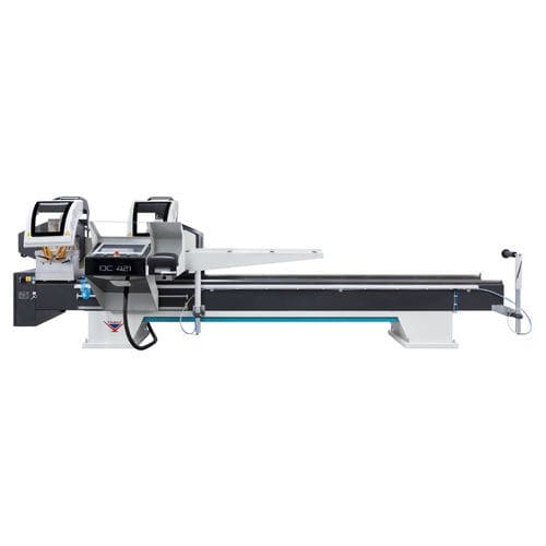 Máquina de corte de duas cabeças para alumínio - DC 421 PBS - YILMAZ MACHINE - para PVC / para perfis / CNC