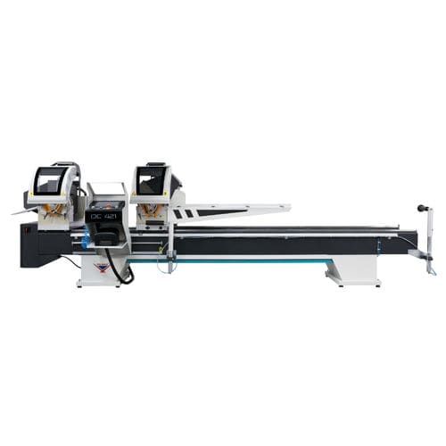 Máquina de corte de duas cabeças automática - DC 421 PSD - YILMAZ MACHINE - para alumínio / para perfis / CNC