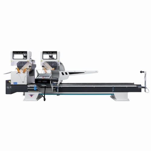 Máquina de corte de duas cabeças automática - DC 550 PB - YILMAZ MACHINE - para PVC / para alumínio / para perfis